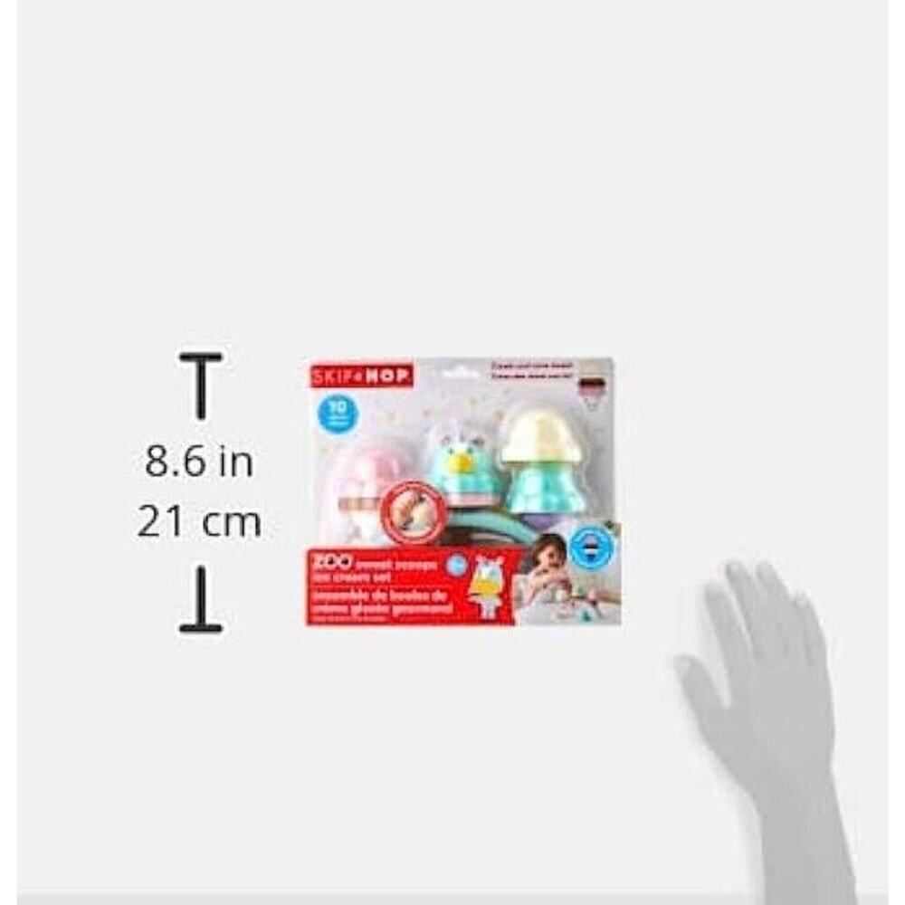 Baby Toy Toddler Toy Hip Hop Zoo Sweet Scoop Ice Cream Set - Picture 5 of 11